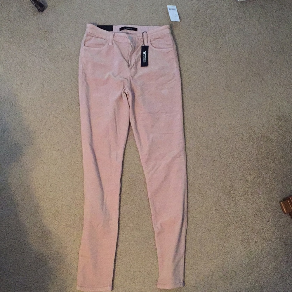 Cupid JBRAND corduroy high rise skinny leg pants